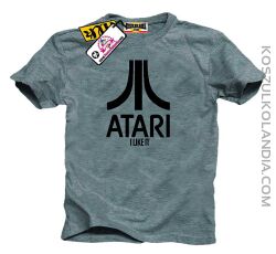 ATARI I like it - koszulka dla gracza męska