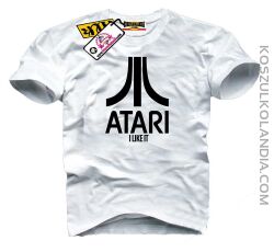 ATARI I like it - koszulka dla gracza męska 2