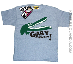 Gary Muwałt - zabawna koszulka dziecięca - melanżowy