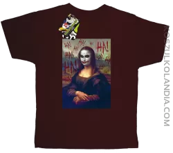Mona Lisa Hello Jocker - koszulka dziecięca brąz 