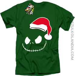 Halloween Santa Claus - Koszulka męska zielona 