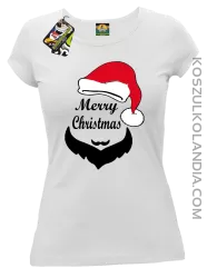 Merry Christmas Barber - Koszulka damska biała 