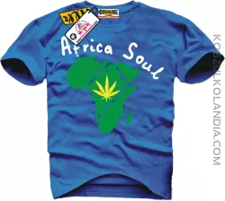 africa soul t-shirt z nadrukiem