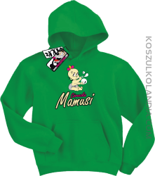 Córeczka Mamusi - super bluza dziecięca - zielony