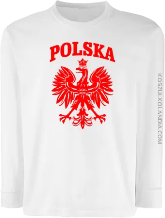 Polska - Longsleeve dziecięcy 