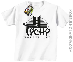 TYCHY Wonderland - Koszulka dziecięca biała 