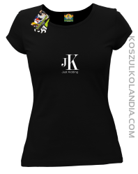 JK Just Kidding - koszulka damska czarna