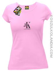 JK Just Kidding - koszulka damska różowa