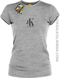 JK Just Kidding - koszulka damska melanż 