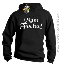 Mam Focha - Bluza męska z kapturem czarna 