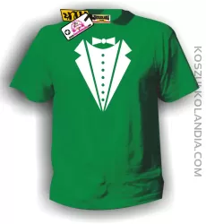 Koszulka męska GARNITUREK zielona