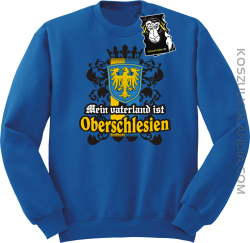 Mein vaterland ist Oberschlesien - bluza standardowa męska z nadrukiem
