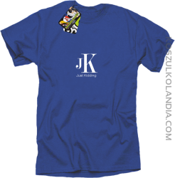 JK Just Kidding - koszulka męska niebieska