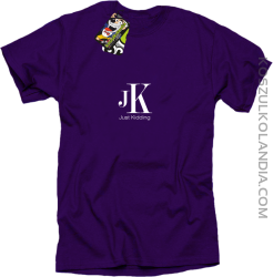 JK Just Kidding - koszulka męska fioletowa