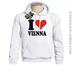 I LOVE VIENNA - bluza z nadrukiem 2 Bluzy z nadrukiem nadruk