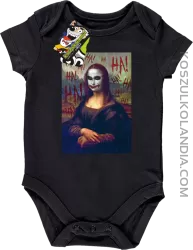 Mona Lisa Hello Jocker - Body dziecięce  czarne 