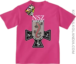 NSZ Narodowe Siły Zbrojne - Koszulka dziecięca fuchsia 