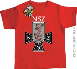 NSZ Narodowe Siły Zbrojne - Koszulka dziecięca czerwona 