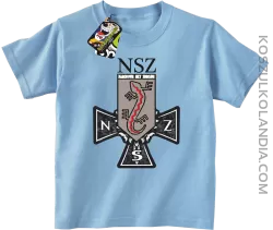 NSZ Narodowe Siły Zbrojne - Koszulka dziecięca błękit 