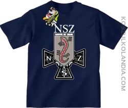 NSZ Narodowe Siły Zbrojne - Koszulka dziecięca granat