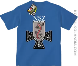 NSZ Narodowe Siły Zbrojne - Koszulka dziecięca niebieska 