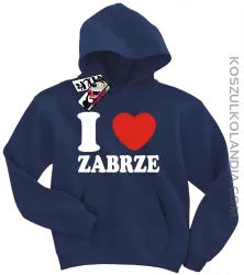 I love Zabrze - bluza dziecięca - granatowy