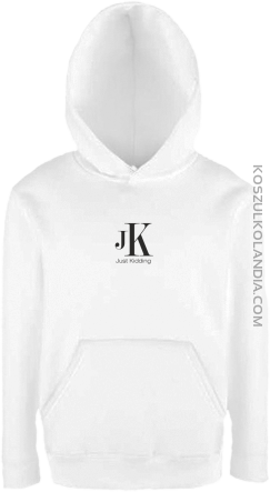 JK Just Kidding - koszulka dziecięca biała