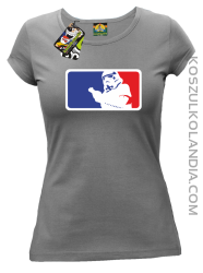 Szturmowiec NBA Parody - koszulka damska szara 