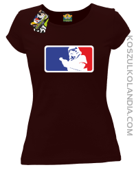 Szturmowiec NBA Parody - koszulka damska brąz 