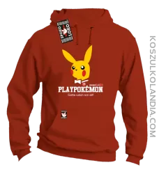 Play Pokemon - Bluza męska z kapturem pomarańcz 