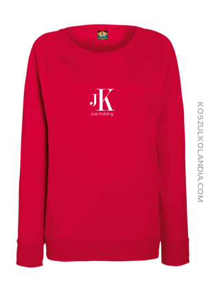 JK Just Kidding - bluza damska standard  czerwona