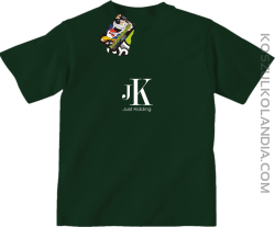 JK Just Kidding - koszulka dziecięca butelkowa