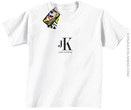 JK Just Kidding - koszulka dziecięca biła