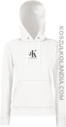 JK Just Kidding - bluza damska z kapturem biała