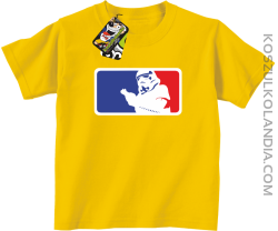 Szturmowiec NBA Parody - Koszulka dziecięca żółta 