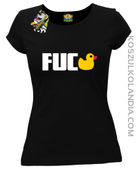 Fuck ala Duck - Koszulka damska czarna 