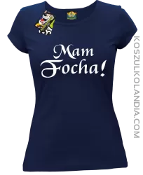 Mam Focha - Koszulka damska granat