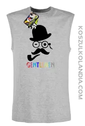 Gentlemen Retro Style - Bezrękawnik męski melanż 
