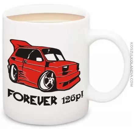 FIAT 126p Forever - kubek do herbaty 