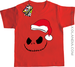 Halloween Santa Claus - Koszulka dziecięca czerwona 