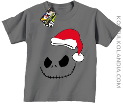 Halloween Santa Claus - Koszulka dziecięca szara 