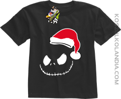 Halloween Santa Claus - Koszulka dziecięca czarna 