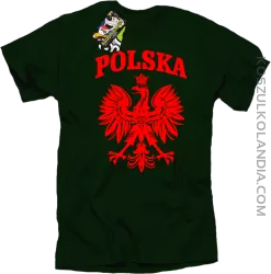Polska - Koszulka męska butelkowa 