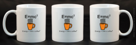 E = mc2 - Kubek ceramiczny