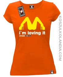 MCky I`m Loving It - koszulka damska pomarańcz 