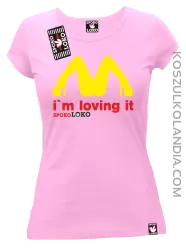 MCky I`m Loving It - koszulka damska jasny róż 