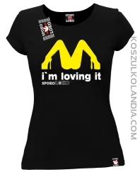 MCky I`m Loving It - koszulka damska czarna 
