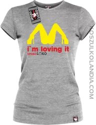 MCky I`m Loving It - koszulka damska melanż 
