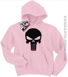 Punisher - dziecięca bluza - różowy