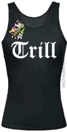 TRILL - Top damski czarny